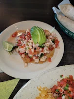 Tostada De Ceviche De Camaron